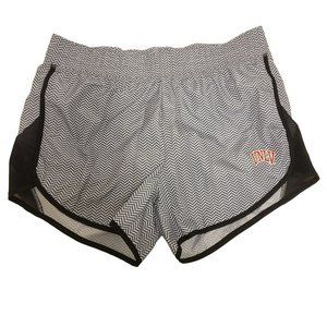 Rivalry Threads 91 UNLV Running Workout Shorts Chevron White Grey Women's L